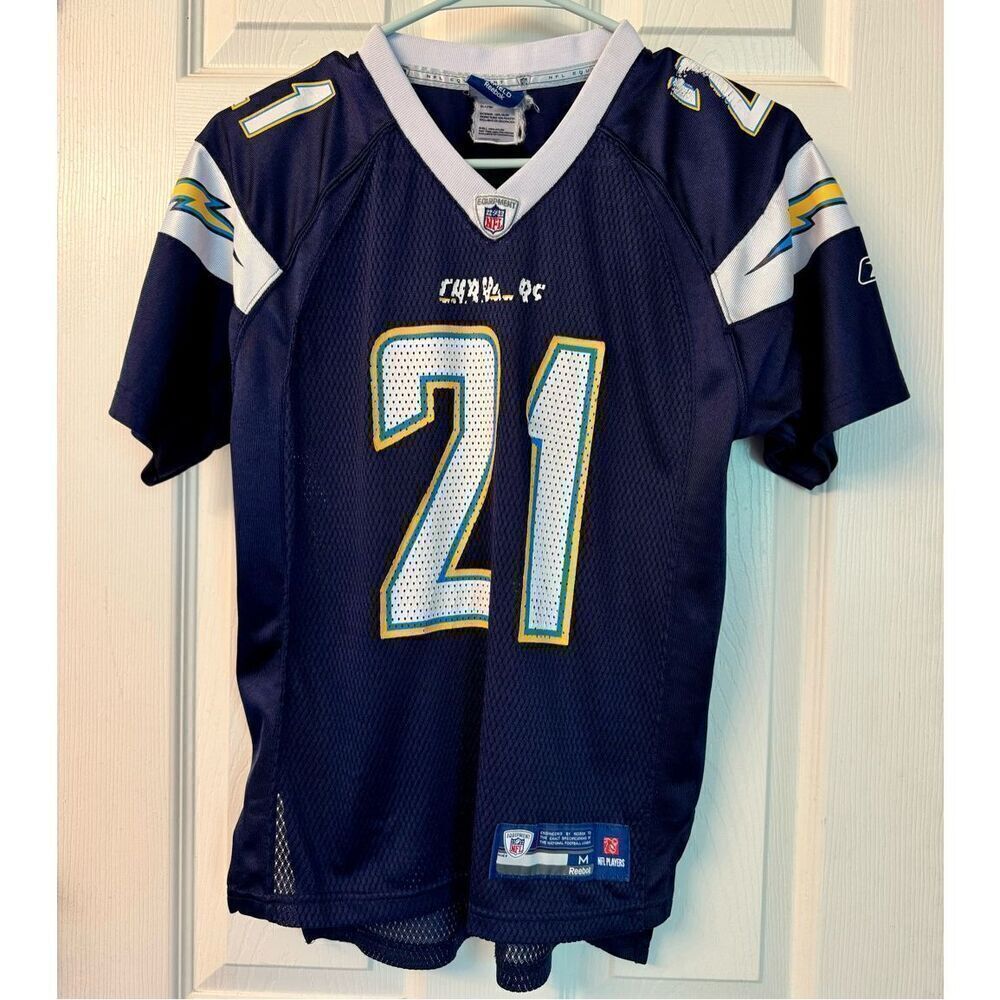 Youth Ladainian Tomlinson #21 San Diego Chargers Reebok Authentic NFL Jersey M